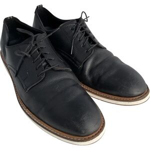 Cole Haan Grand OS C35915 Black Leather Plain Toe Oxford Shoes Men’s Size 11 M